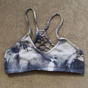 Intimately Free People blue tie dye bralette